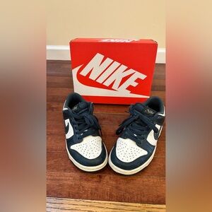 Nike Deep Jungle and Cream Sneakers